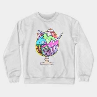 Ocean ice-cream Crewneck Sweatshirt